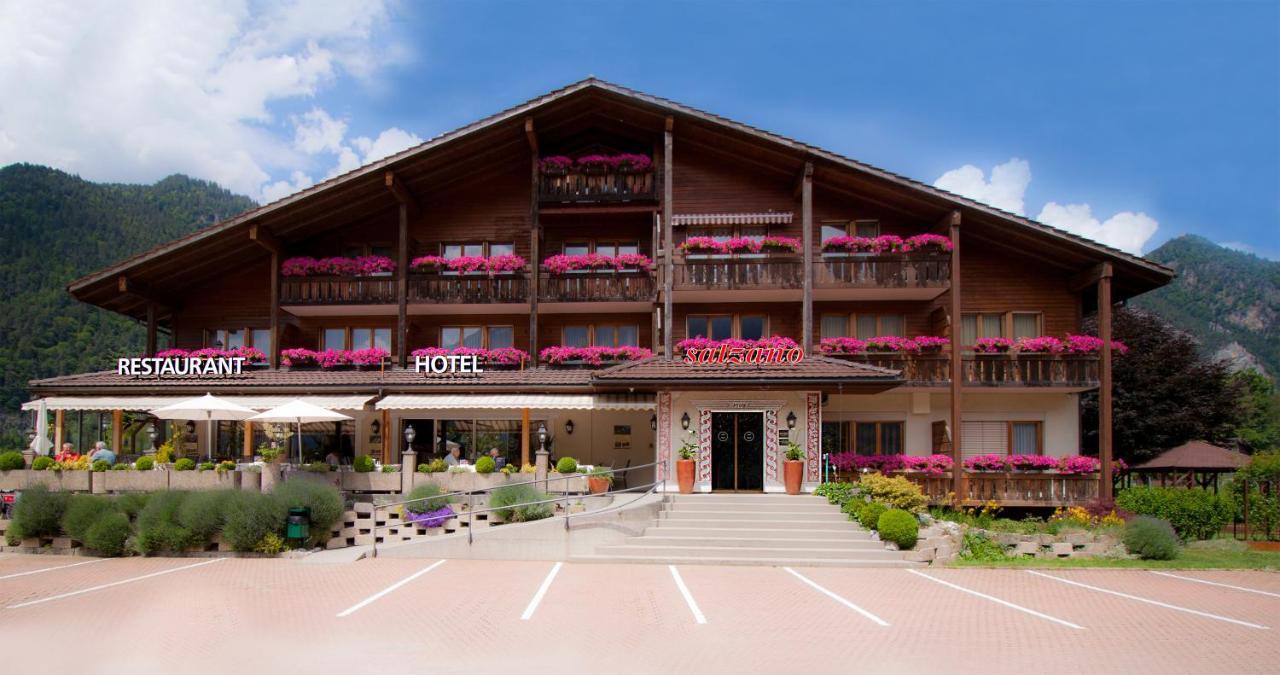 SALZANO Hotel - Spa - Restaurant Unterseen Bagian luar foto