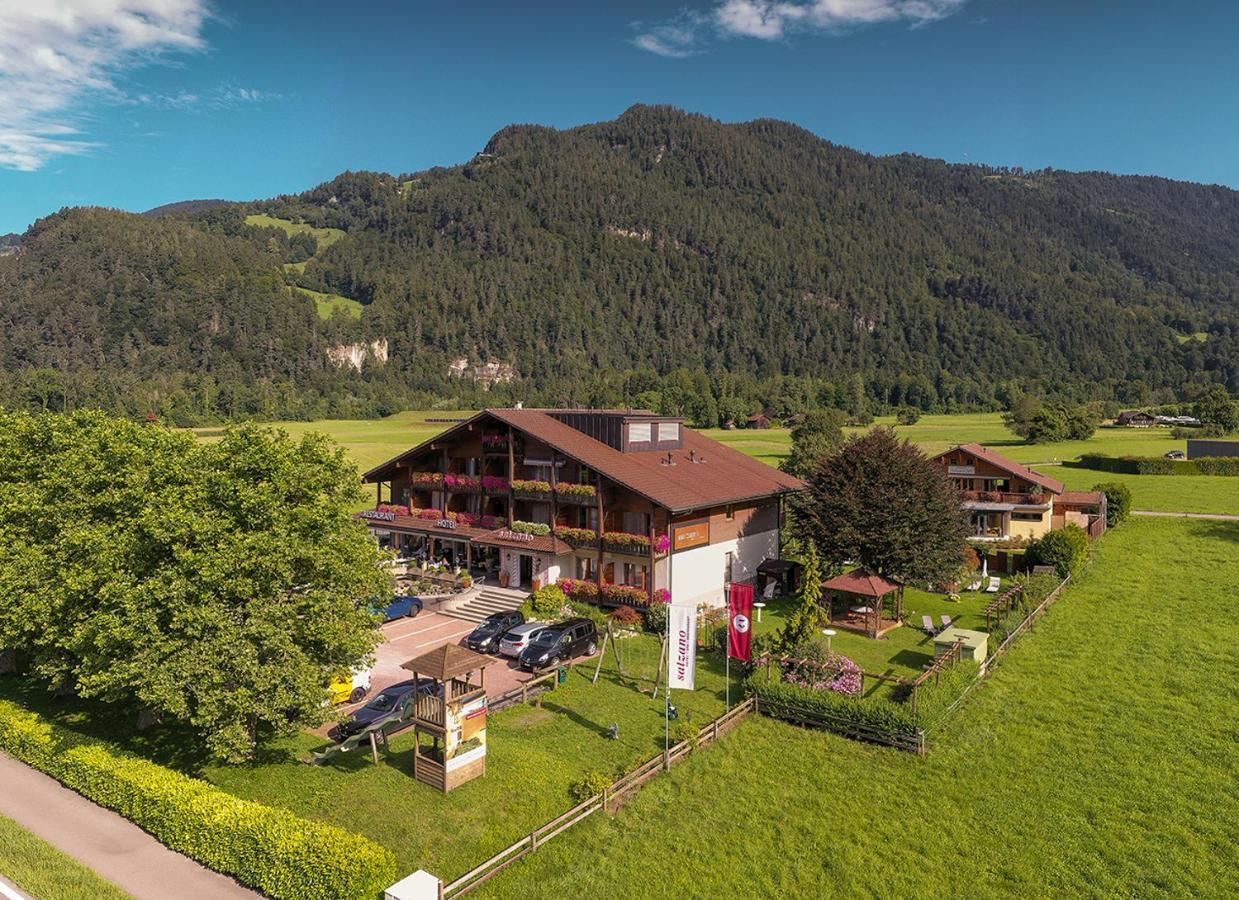SALZANO Hotel - Spa - Restaurant Unterseen Bagian luar foto