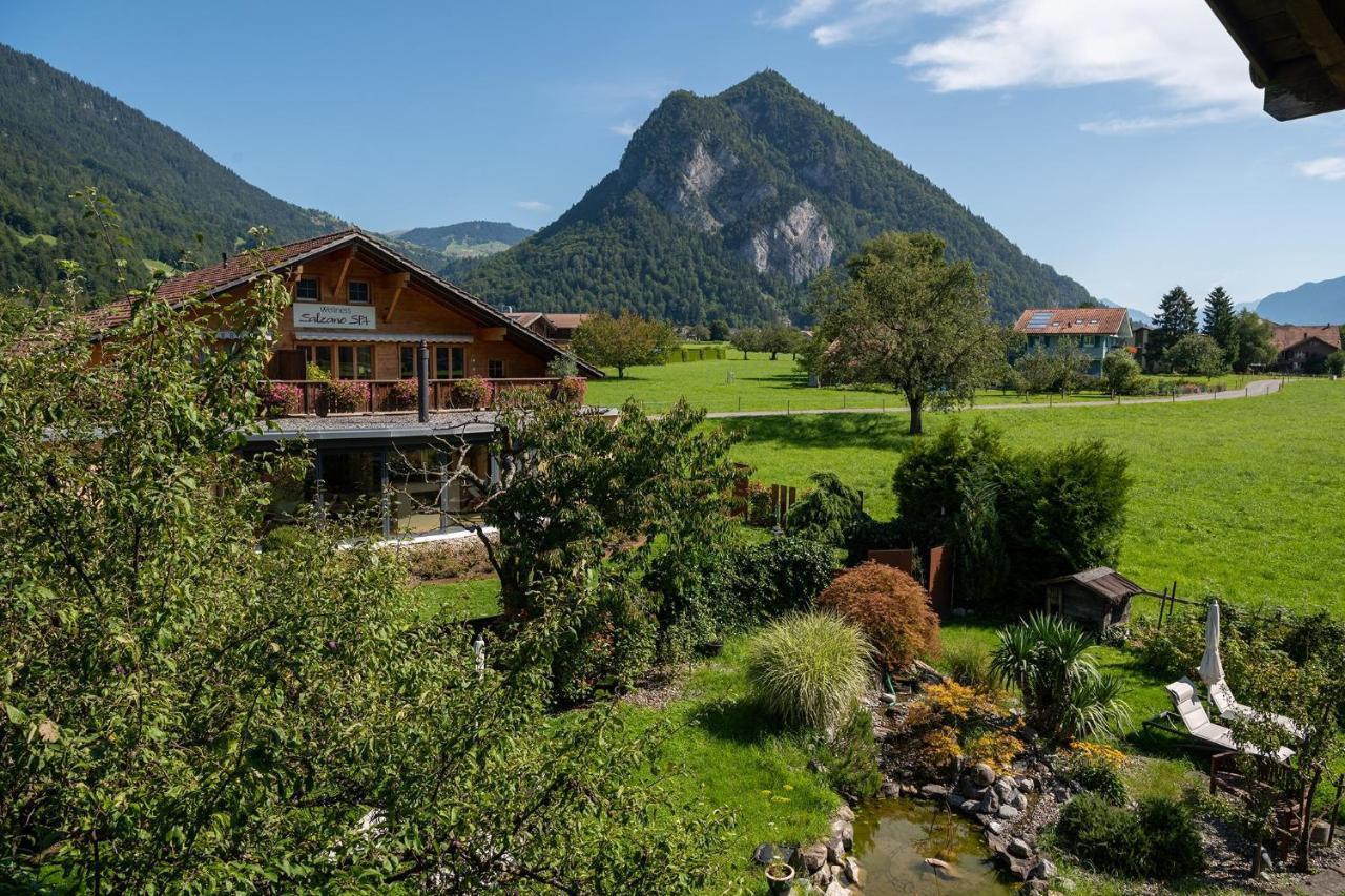 SALZANO Hotel - Spa - Restaurant Unterseen Bagian luar foto