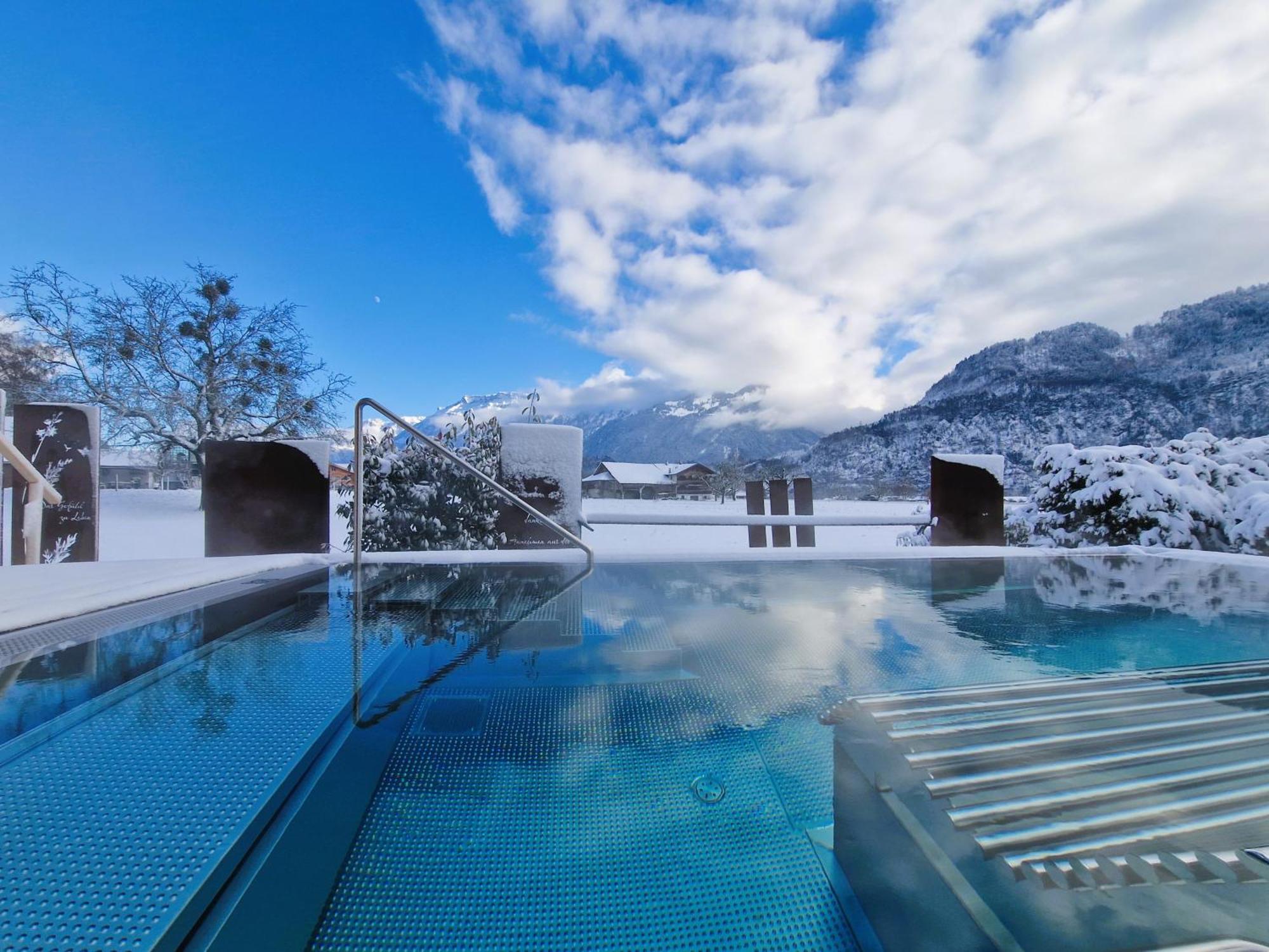 SALZANO Hotel - Spa - Restaurant Unterseen Bagian luar foto