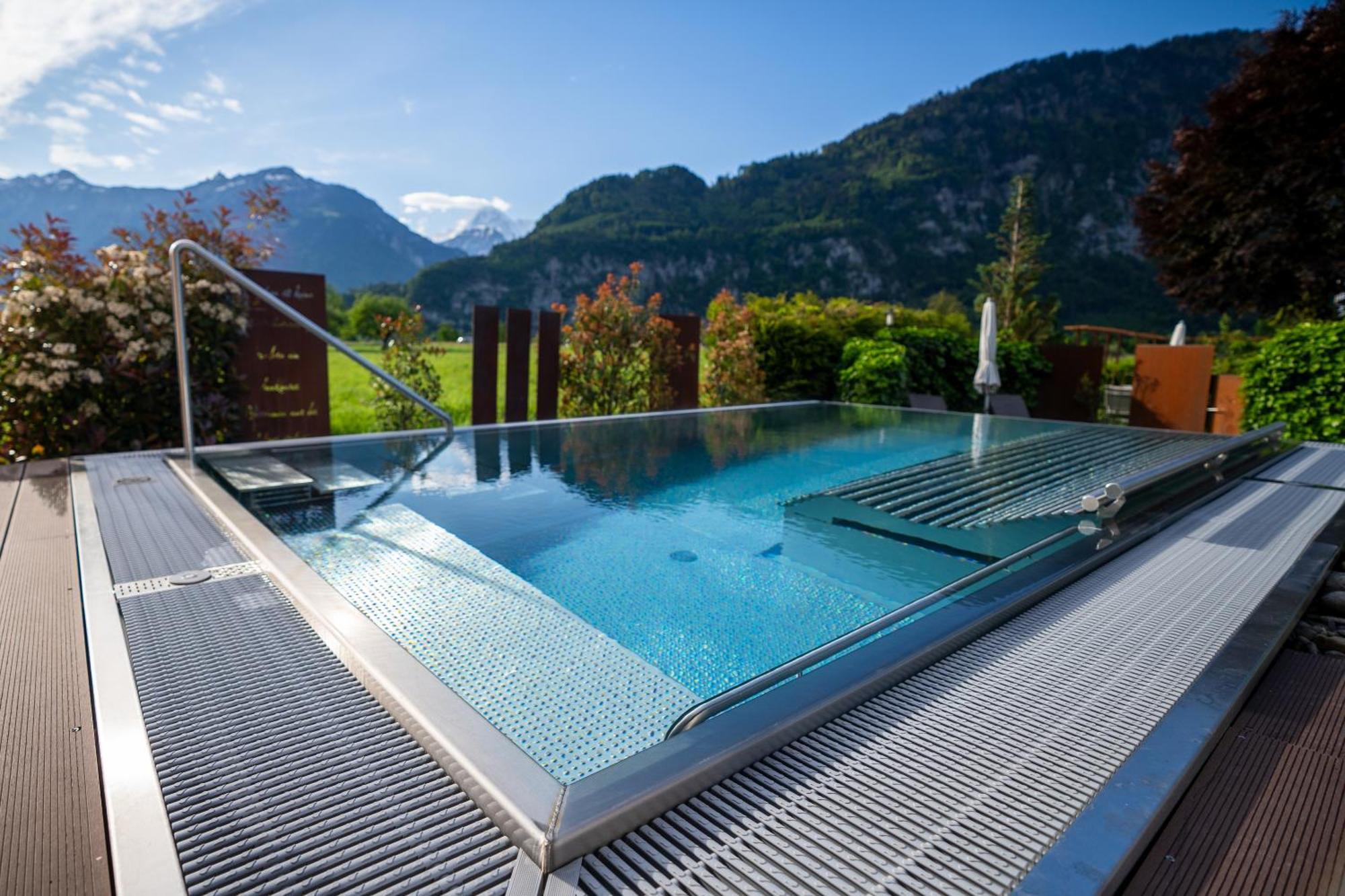 SALZANO Hotel - Spa - Restaurant Unterseen Bagian luar foto