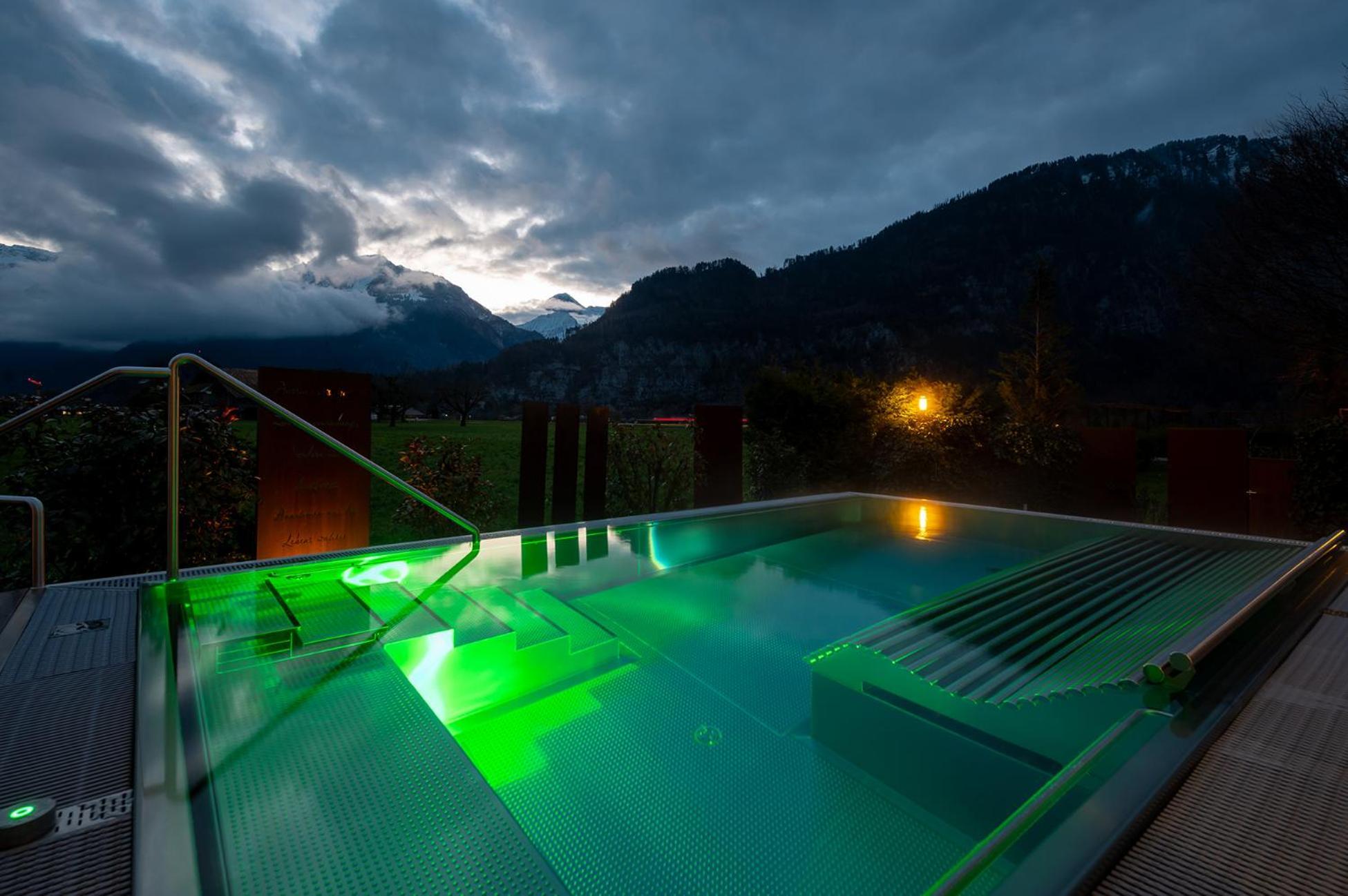 SALZANO Hotel - Spa - Restaurant Unterseen Bagian luar foto