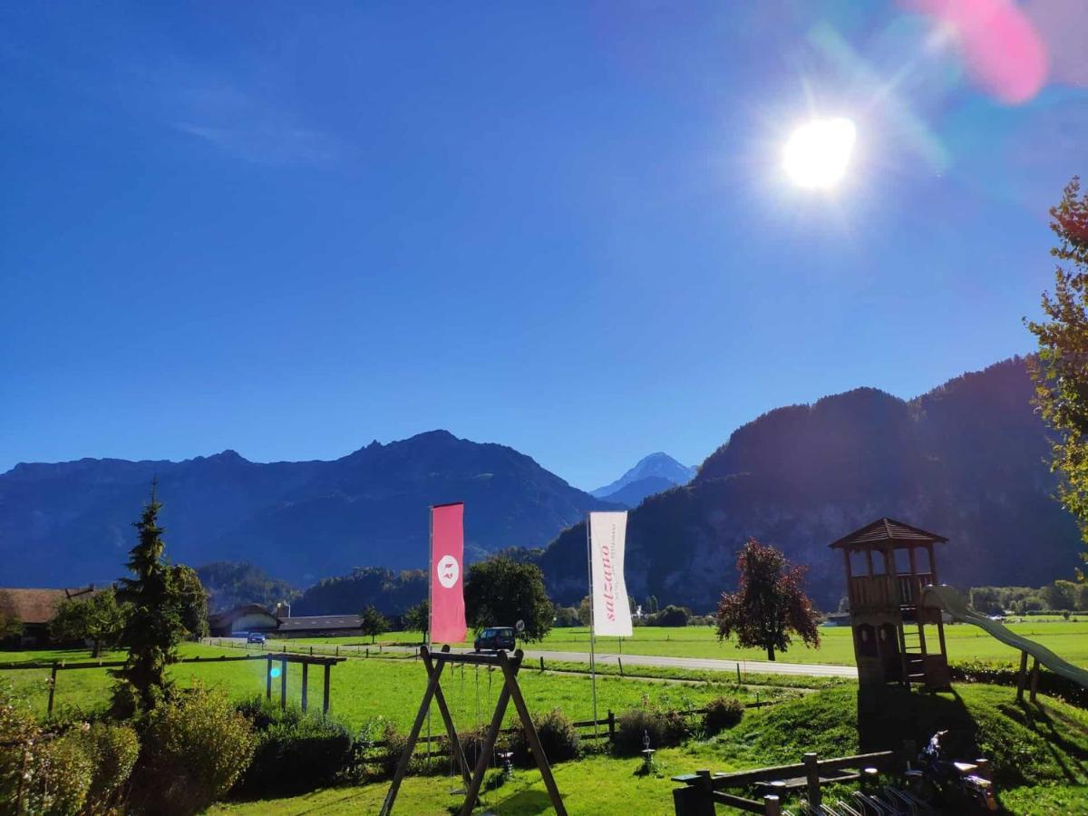 SALZANO Hotel - Spa - Restaurant Unterseen Bagian luar foto